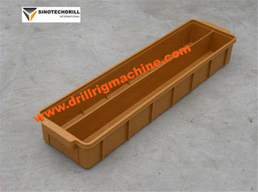 Mineral Exploration Plastic Sample Boxes , 6m Core Sample Bq Drill Storage Box