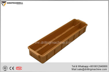 Mineral Exploration Plastic Sample Boxes , 6m Core Sample Bq Drill Storage Box